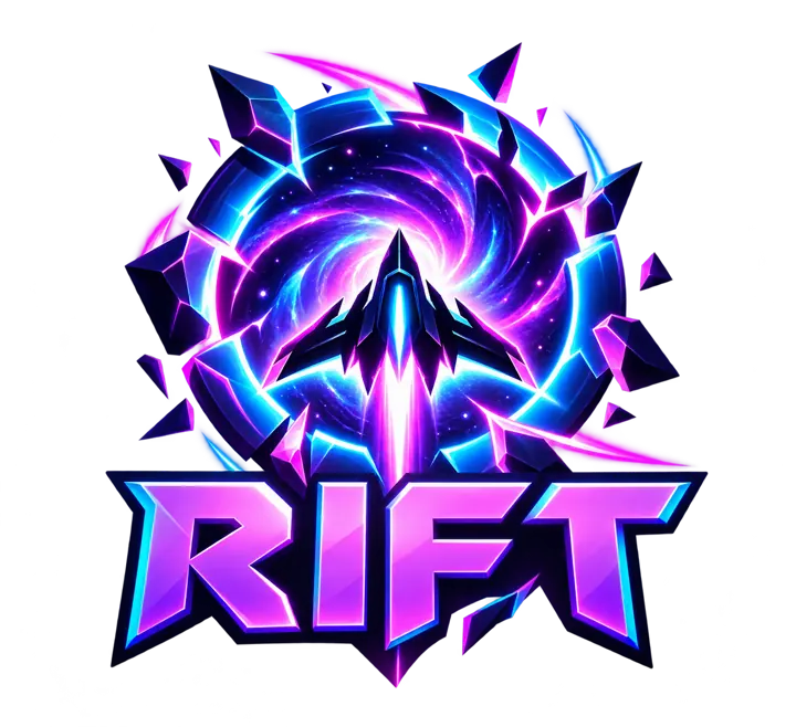 Rift, vaisseau devant une faille spatiale